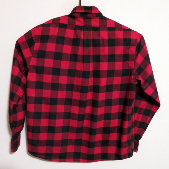 Brooks Brothers Shirt Mens Large Long Sleeve Button Flannel Lumberjack Check - Picture 5 of 5